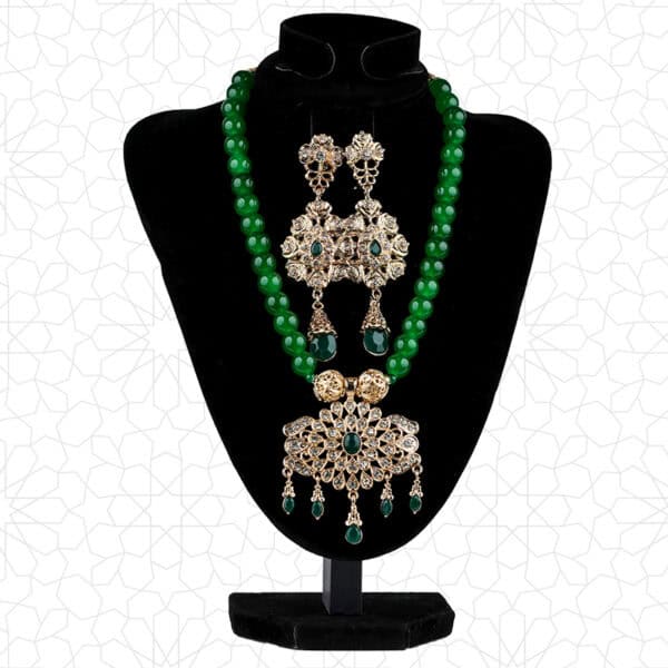 Alternative view of Moroccan Necklace With Earring