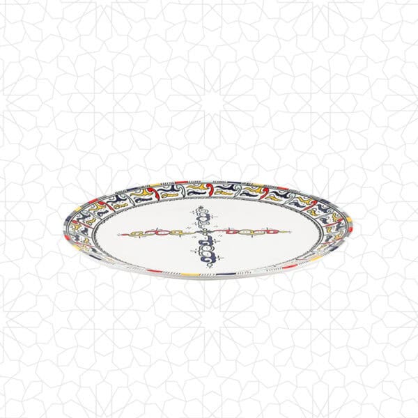 Alternative view of Ceramic Handmade Tangiers Oval Plate 50cm