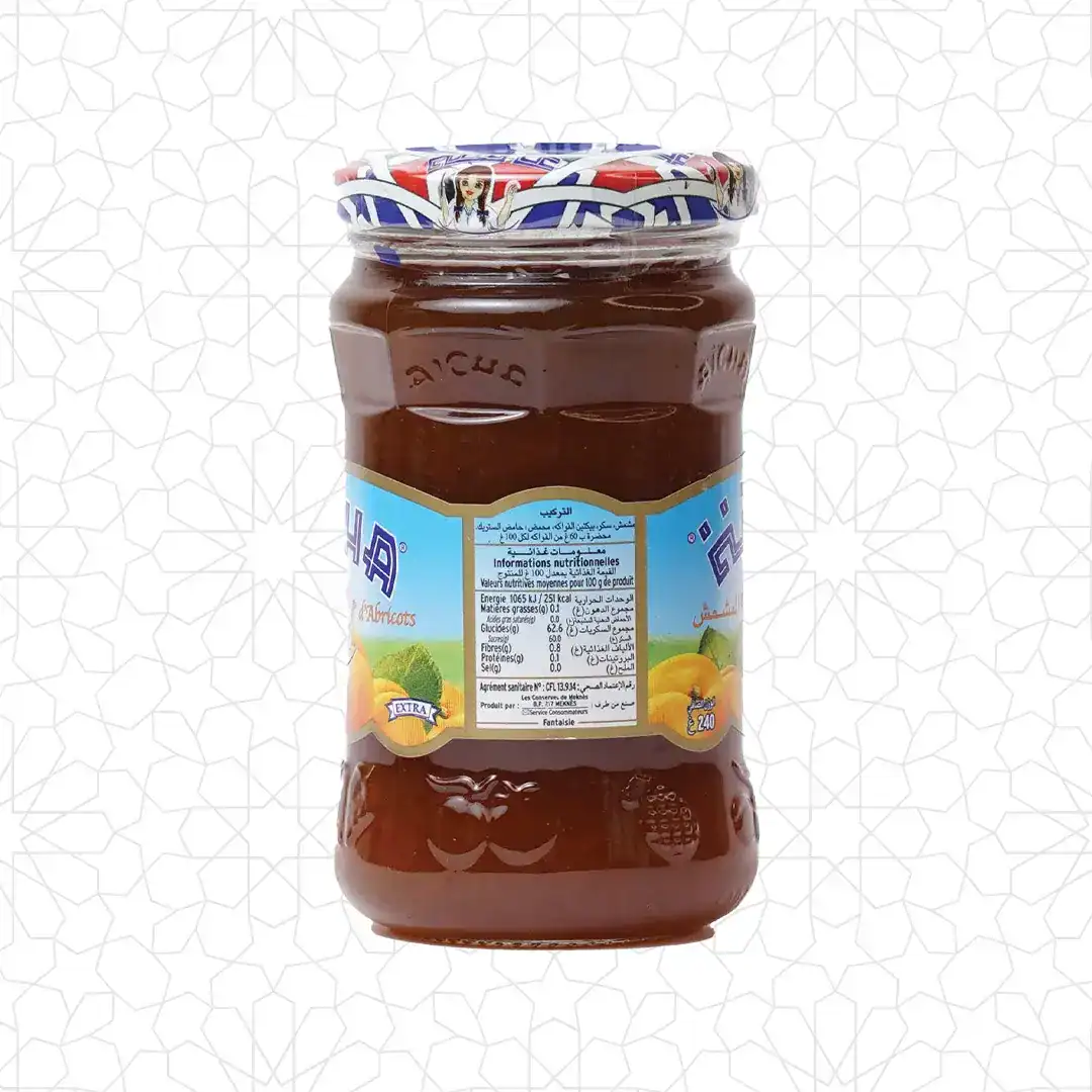 Aicha Apricot Jam 430g - Image 2