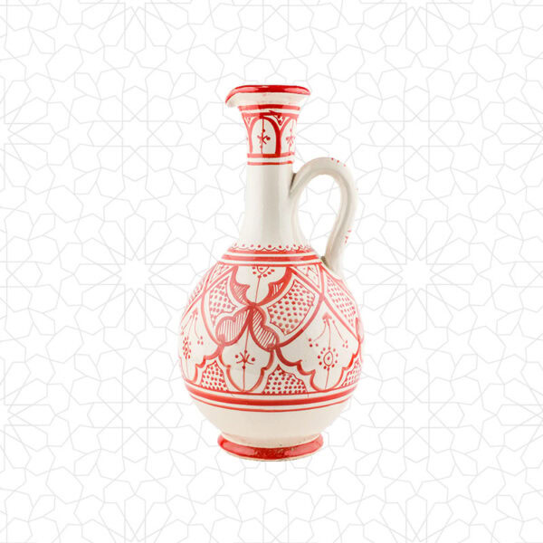 Alternative view of Red Ceramic Laban Set