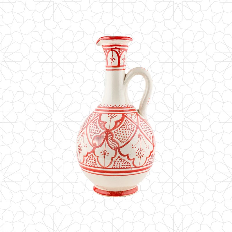 Red Ceramic Laban Set - Image 2