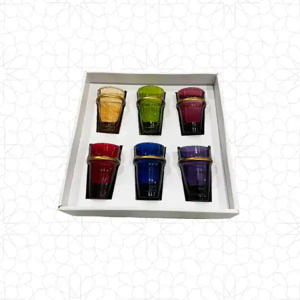 Alternative view of Moroccan Tea Glasses