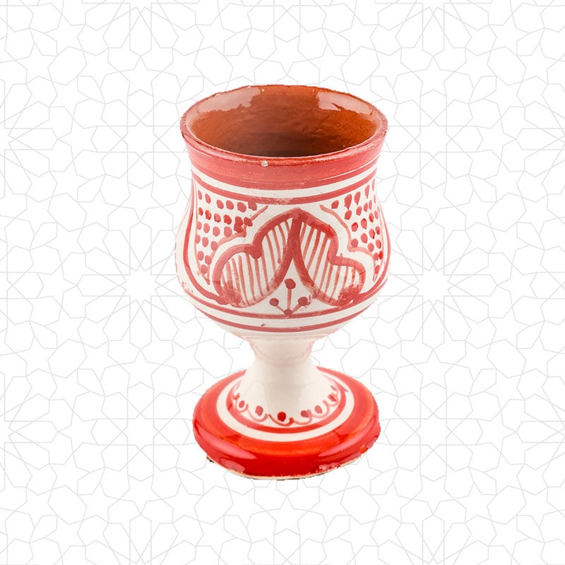 Red Ceramic Laban Set - Image 3
