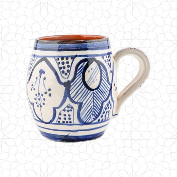 كوب سيراميك أزرق