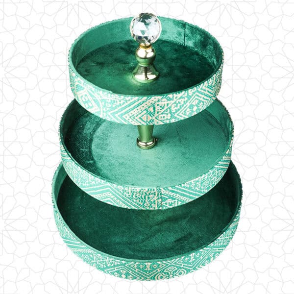 Alternative view of Royal Green Sweets Display for Eye-Catching Showcases