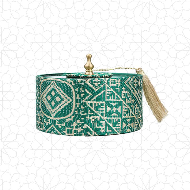 Royal Green Nuts Display Set for Stylish Presentations - Image 3