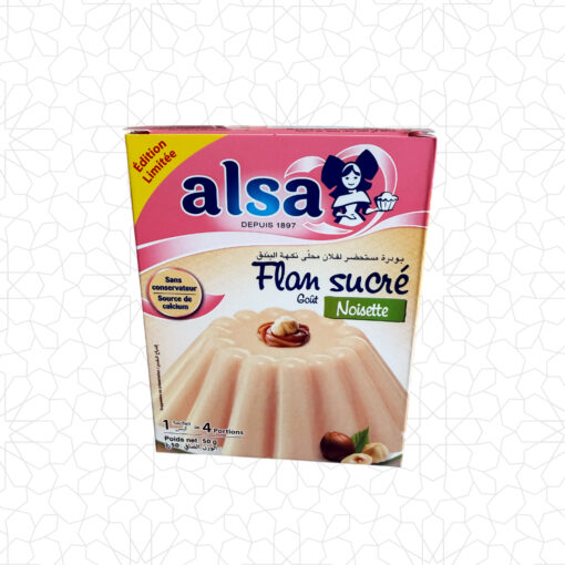 Alsa Hazelnut Flan