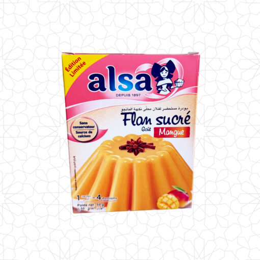 Alsa Mango Flan