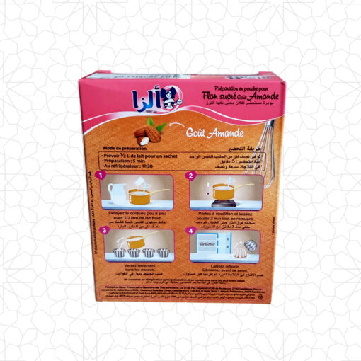 Alternative view of Alsa Almond Flan